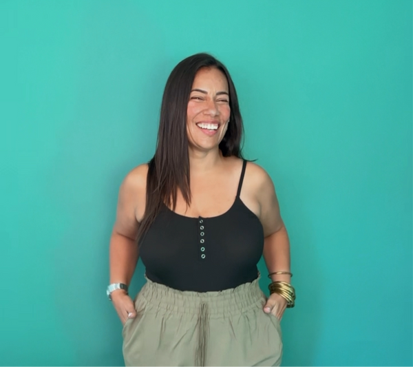 Snap it Up Spaghetti Strap Bodysuit