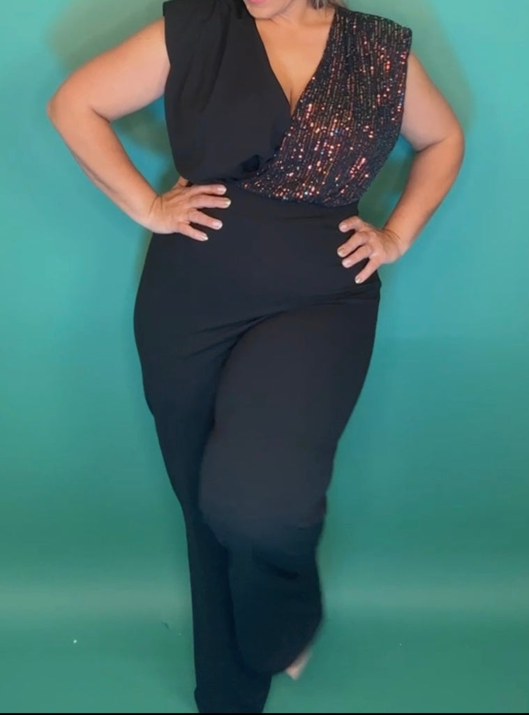 Holiday Sparkle Jumpsuit