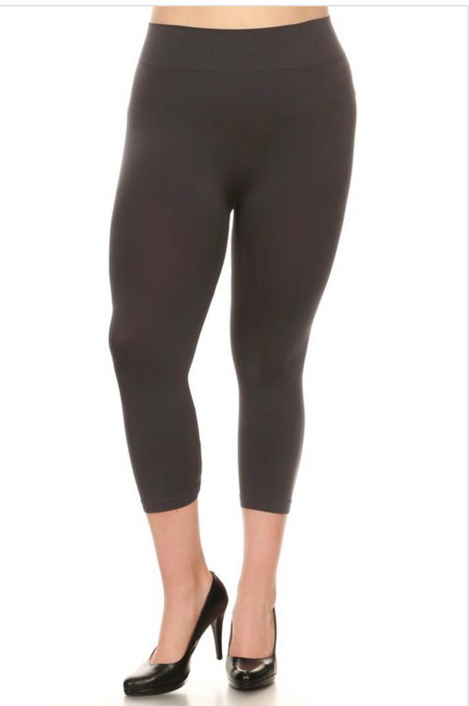 Leggings compression GRIS